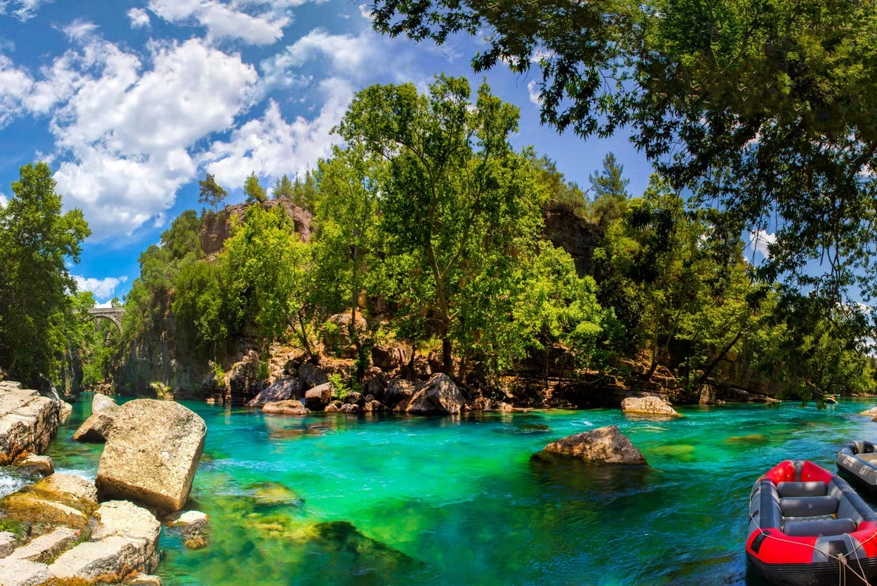 Le parc national de Köprülü Canyon