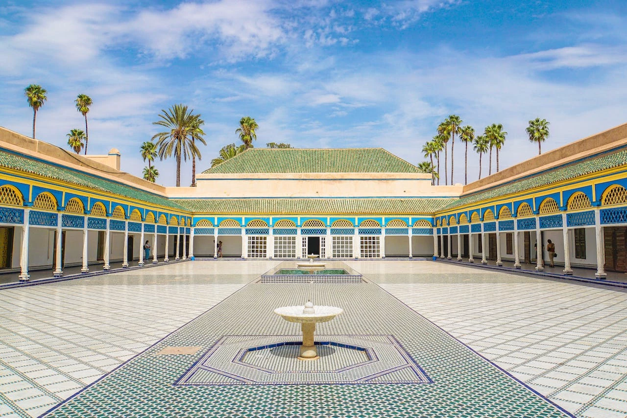 Visite du Palais de la Bahia