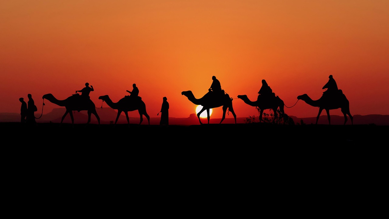 Méharée et bivouac à Ksar Ghilane