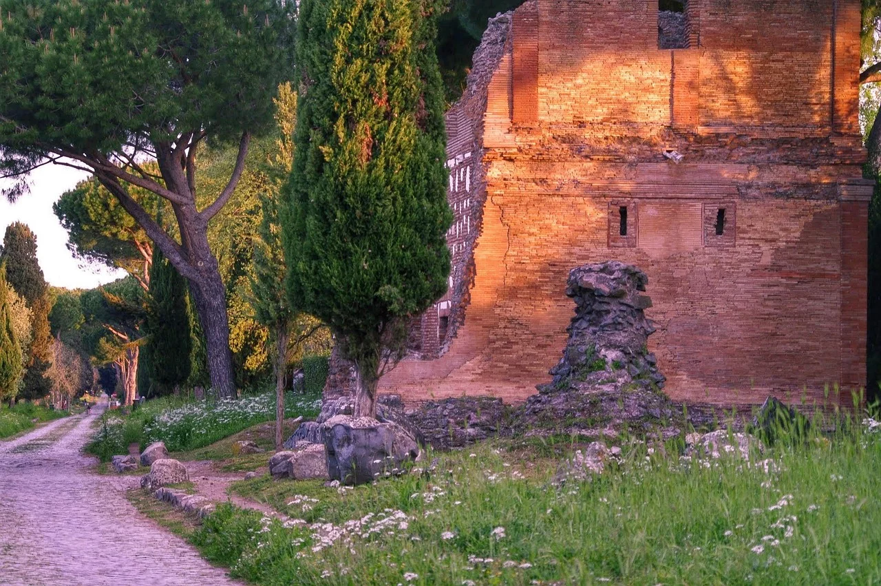 Catacombes de Saint-Calixte et Via Appia à vélo