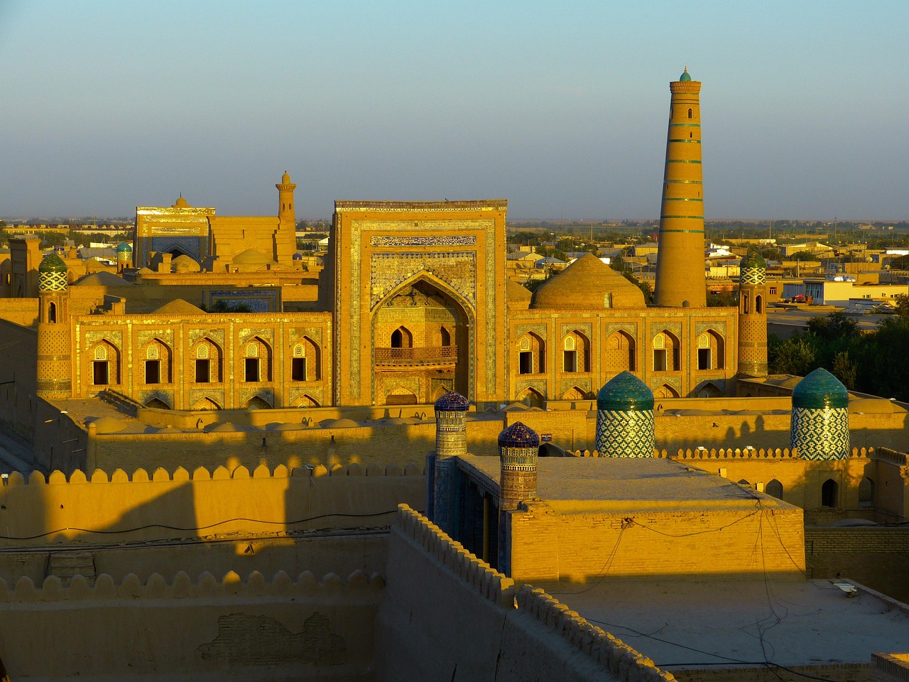 Itchan Kala, vieille ville fortifiée de Khiva